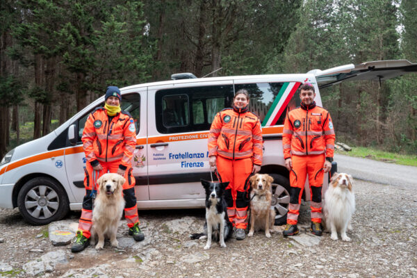 gruppo cinofilo protezione civile fratellanza militare